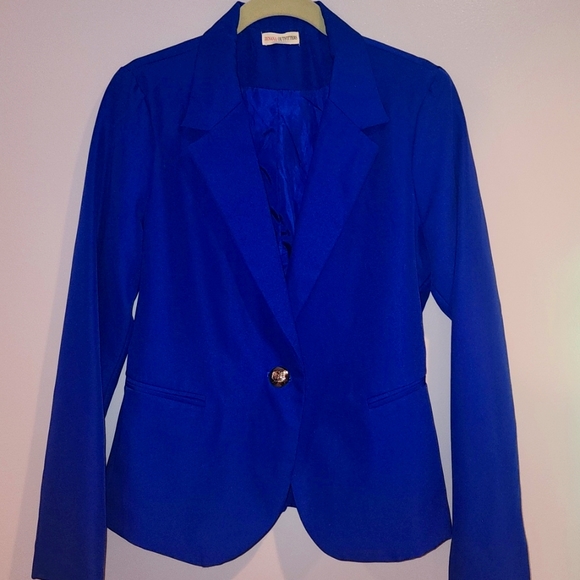 Zenana Outfitters Jackets & Coats Royal Blue Blazer Poshmark